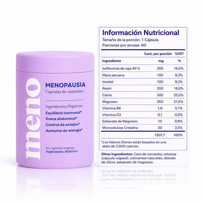 MENO® l Cápsulas Adelgazantes Menopausia